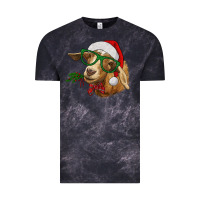 Cloud Black christmas goat Vintage Tee - RanaPortraitStore