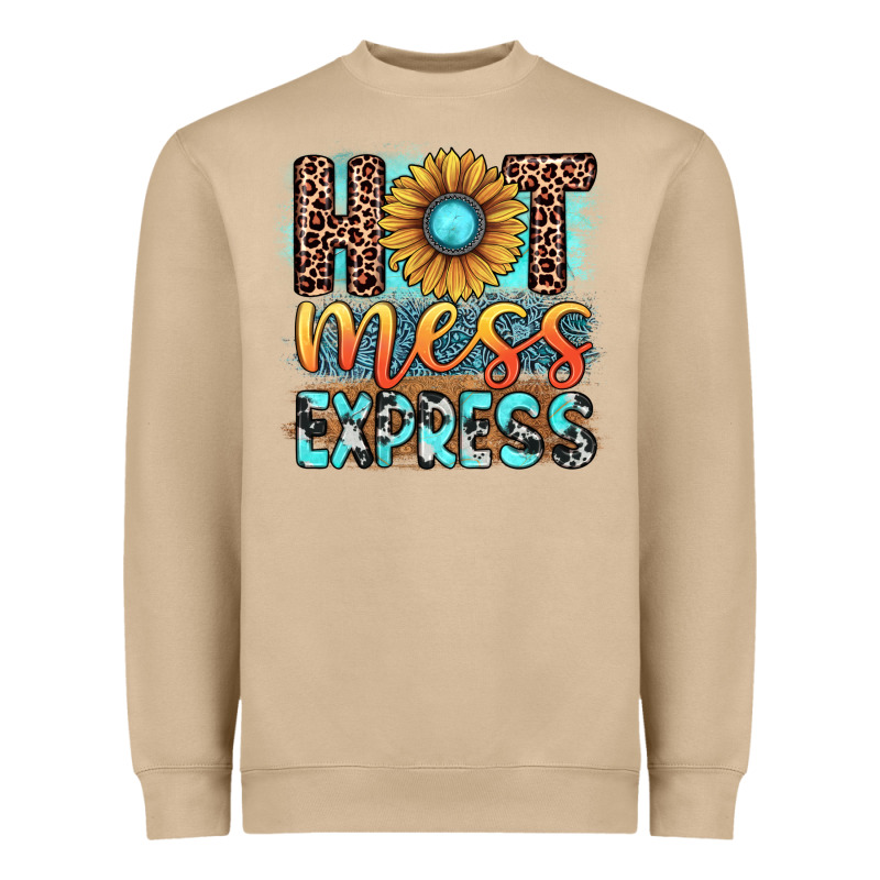 Hot Mess Express Heavyweight Sweatshirt by JahusDesignShop | Teevron