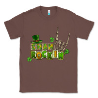 Chestnut Sham rockin skeleton hand St. Patrick's Classic Tee - CowGirlArtShop