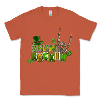 Copper Sham rockin skeleton hand St. Patrick's Classic Tee - CowGirlArtShop