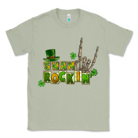 Matcha Sham rockin skeleton hand St. Patrick's Classic Tee - CowGirlArtShop