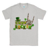 Moon Dust Sham rockin skeleton hand St. Patrick's Classic Tee - CowGirlArtShop