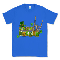True Royal Sham rockin skeleton hand St. Patrick's Classic Tee - CowGirlArtShop