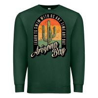 Sports Green Arizona Bay Swim Team Premium Sweatshirt - DesigneFamous