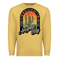 Antique Gold Arizona Bay Swim Team Premium Sweatshirt - DesigneFamous
