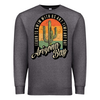 Charcoal Heather Arizona Bay Swim Team Premium Sweatshirt - DesigneFamous