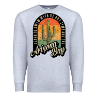 Heather Grey Arizona Bay Swim Team Premium Sweatshirt - DesigneFamous