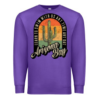 Purple Arizona Bay Swim Team Premium Sweatshirt - DesigneFamous