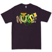 Plum Nurse St. Patrick's Day Premium Tee - HowdyJamesFarm