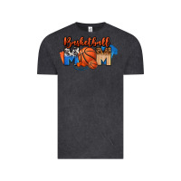 Vintage Black basketball mom Vintage Tee - FaDigitalArtStudio