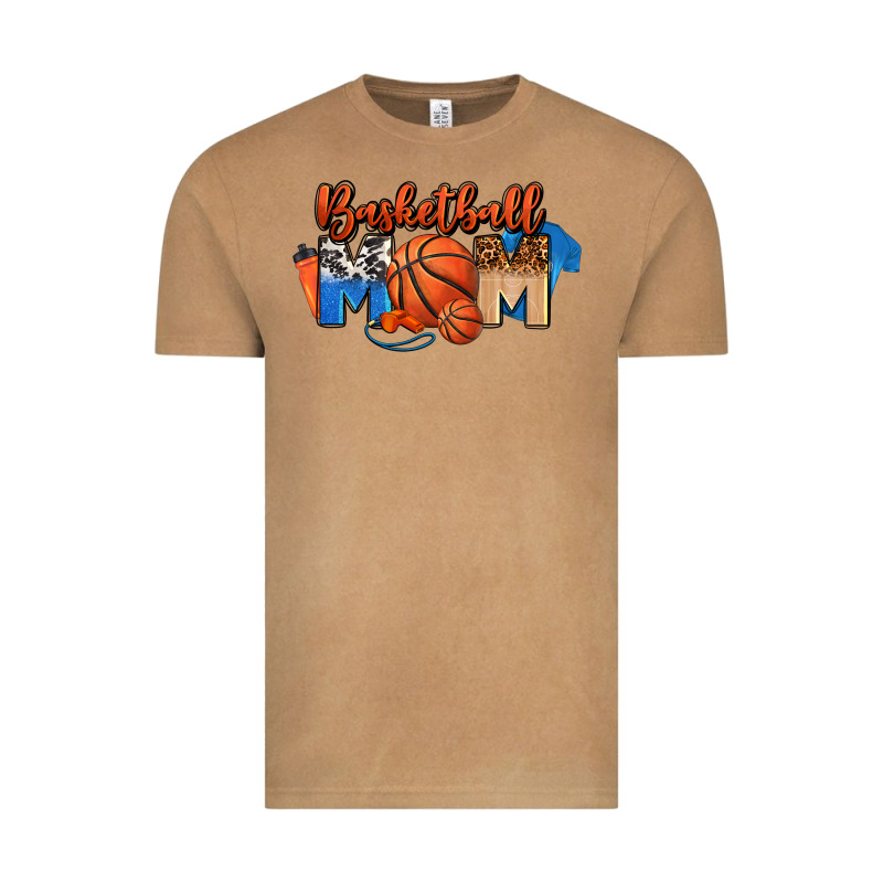Basketball Mom Vintage Tee by FaDigitalArtStudio | Teevron