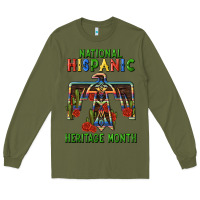 Army Green thunderbird hispanic heritage month Long Sleeve Tee - BundleAndBundleShop