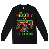Black thunderbird hispanic heritage month Long Sleeve Tee - BundleAndBundleShop