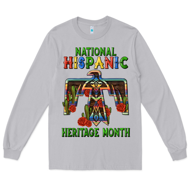Thunderbird Hispanic Heritage Month Long Sleeve Tee by BundleAndBundleShop | Teevron