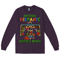 Plum thunderbird hispanic heritage month Long Sleeve Tee - BundleAndBundleShop