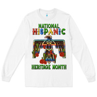 White thunderbird hispanic heritage month Long Sleeve Tee - BundleAndBundleShop