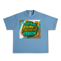 Pebble Blue football is my favorite season tumbler Urban Heavy Tee - BundleAndBundleShop