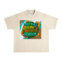 Football Is My Favorite Season Tumbler Urban Heavy Tee | Teevron