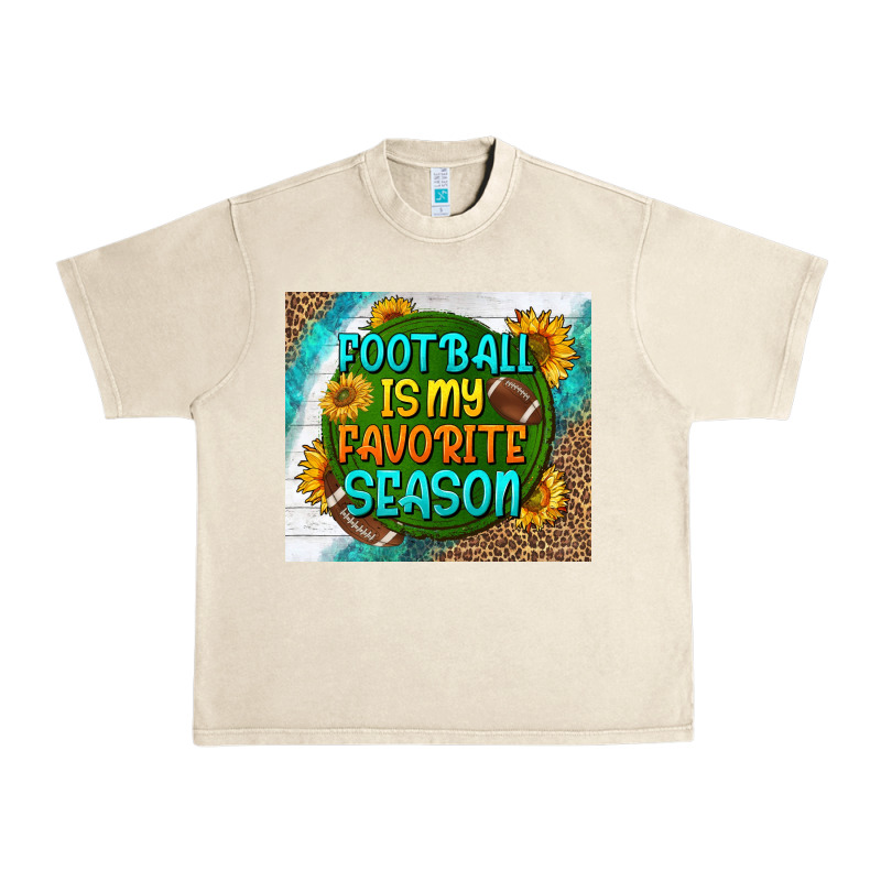 Football Is My Favorite Season Tumbler Urban Heavy Tee by BundleAndBundleShop | Teevron