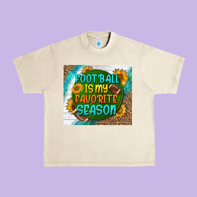 Football Is My Favorite Season Tumbler Urban Heavy Tee Designed By Bundleandbundleshop