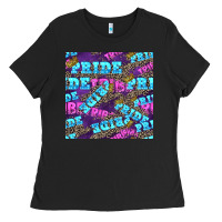 Black pride tribe seamless pattern Ladies Tee - FaDigitalArtStudio