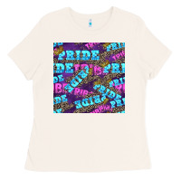 Bone pride tribe seamless pattern Ladies Tee - FaDigitalArtStudio