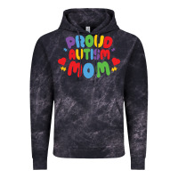 Cloud Black LIL Autism Mom Vintage Hoodie - CowhideDigitalArt