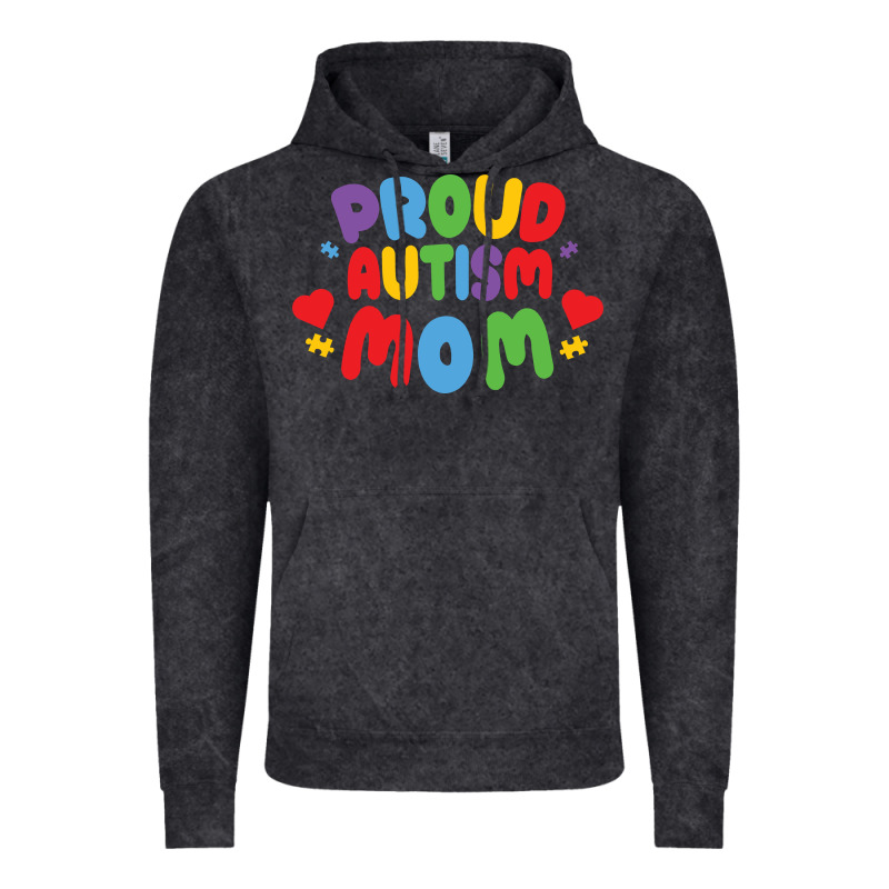 Lil Autism Mom Vintage Hoodie by CowhideDigitalArt | Teevron