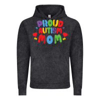 Vintage Black LIL Autism Mom Vintage Hoodie - CowhideDigitalArt