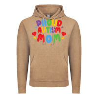 Vintage Coffee LIL Autism Mom Vintage Hoodie - CowhideDigitalArt
