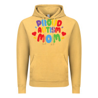 Vintage Mustard LIL Autism Mom Vintage Hoodie - CowhideDigitalArt