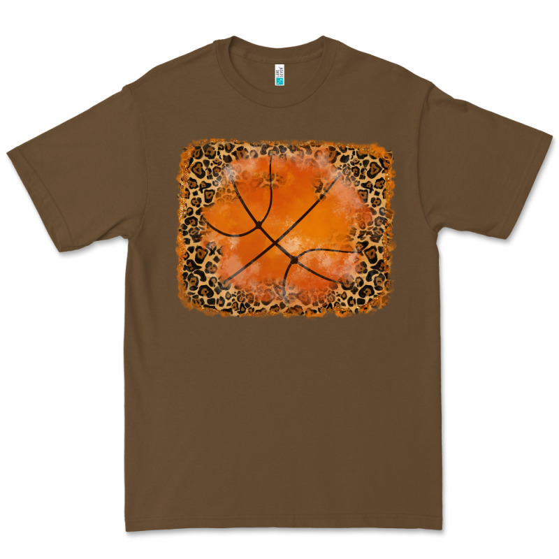 Glitter Leopard Basketball Background Premium Tee by RanaPortraitStore | Teevron