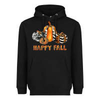 Black happy fall Heavyweight Hoodie - JahusDesignShop