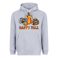 Heather Grey happy fall Heavyweight Hoodie - JahusDesignShop