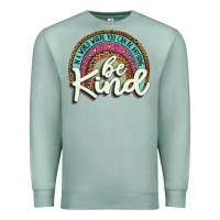 Seafoam be kind   leopard Premium Sweatshirt - JahusDesignShop