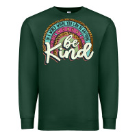 Sports Green be kind   leopard Premium Sweatshirt - JahusDesignShop
