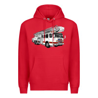 Red White Fire Truck Premium Hoodie - Artiststas