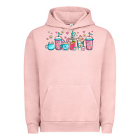Pigment Salmon easter coffee cups libbey glass Urban Hoodie - Jasminsmagicworld