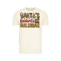 Vintage Arctic Santa's Favorite Bus Driver Vintage Tee - BundleAndBundleShop