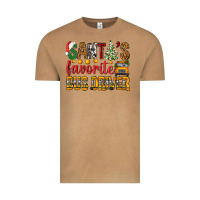 Vintage Camel Santa's Favorite Bus Driver Vintage Tee - BundleAndBundleShop