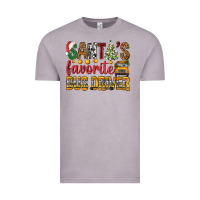 Vintage Zinc Santa's Favorite Bus Driver Vintage Tee - BundleAndBundleShop