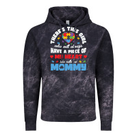Cloud Black lil autism mom Vintage Hoodie - CowhideDigitalArt