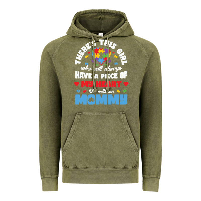 Lil Autism Mom Vintage Hoodie by CowhideDigitalArt | Teevron