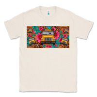 Natural school bus leopard gemstone license plate Classic Tee - Artiststas