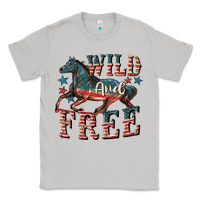 Moon Dust Wild and free 4th of july Classic Tee - CowGirlArtShop