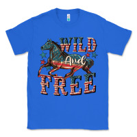 True Royal Wild and free 4th of july Classic Tee - CowGirlArtShop