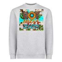Heather Grey hot mess express Heavyweight Sweatshirt - JahusDesignShop