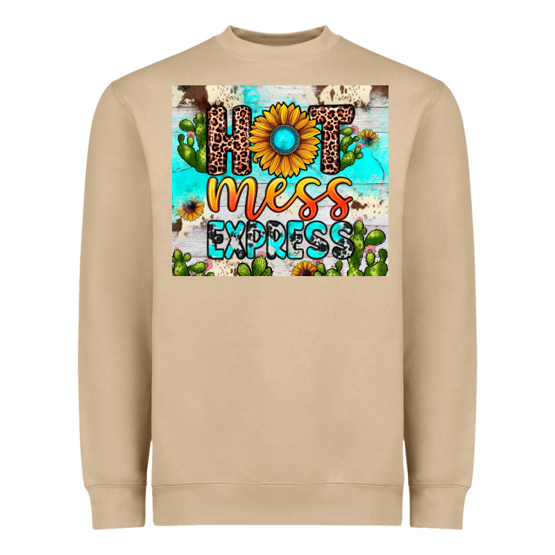 Hot Mess Express Heavyweight Sweatshirt by JahusDesignShop | Teevron