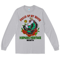 Moon Dust traditional lady hispanic heritage month Long Sleeve Tee - BundleAndBundleShop