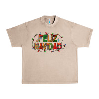French Oak Feliz Navidad Urban Heavy Tee - BundleAndBundleShop